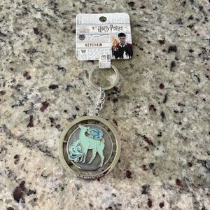 Harry Potter Loungefly Expecto Patronum Enamel keychain in silver New with tag